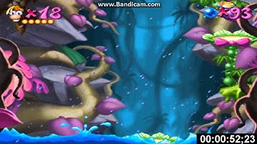 Rayman (PS1): The Swamps of Forgetfulness Speed Run 1:50:28 {WR}