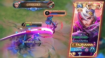 TOP GLOBAL BENEDETTA | BENEDETTA HIGH DAMAGE | BENEDETTA GAMEPLAY MOBILE LEGENDS