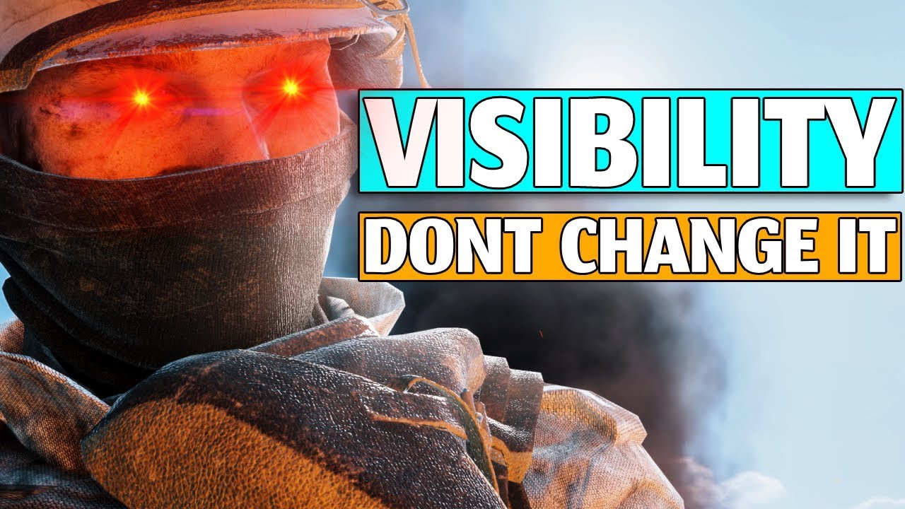 Visibility Is Good In Battlefield 5! Don't Change It.