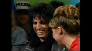 Kort intervju Med Alice Cooper TV4 1991/1992