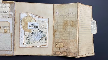 Altered Book- Lesson 4. Full page flips