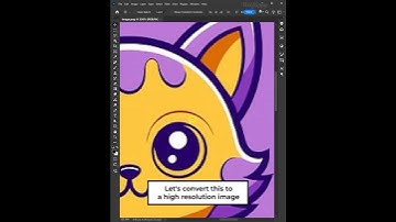 Convert Low Quality/Resolution to High Quality/Resolution Image in Photoshop #photoshop #tutorial