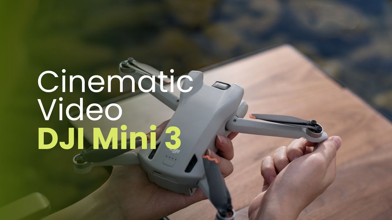 Cinematic Drone Dji Mini 3 Video 2.7k 60Fps
