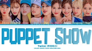 [AI COVER] TWICE 'PUPPET SHOW' By XG (Color Coded Lyrics)