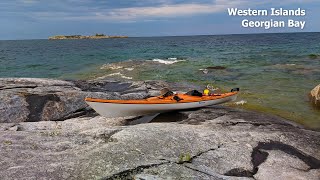 Sea Kayak trip to Western Islands, Georgian Bay