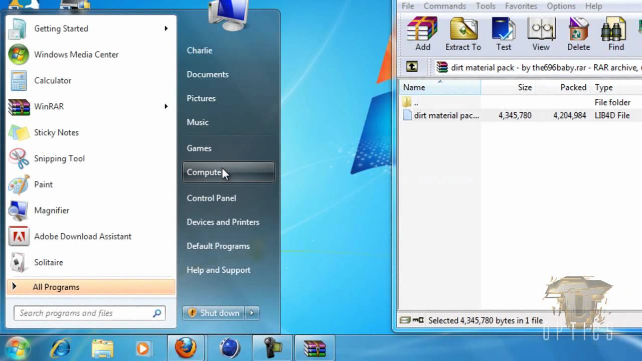 JuicYOpticS How to install Cinema 4d LIB4D files - YouTube