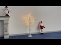 120ｃｍブランチライトツリー　id29819wh