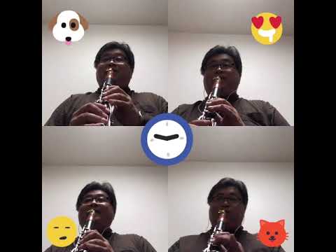 糸　中島みゆき　クラリネット　4重奏　clarinet アンサンブル