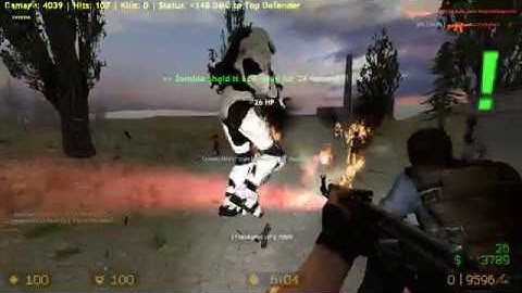 ZOMBIE ESCAPE MOD ON COUNTER-STRIKE: SOURCE, MAP: ZE_stalker_ultimate, LEVLEL, 1, CSS
