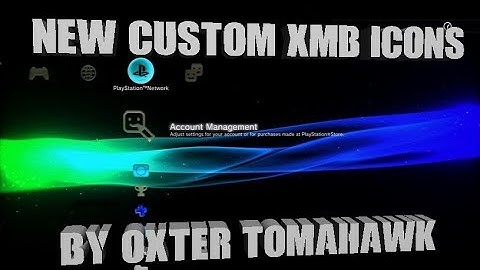 ★MY CUSTOM PS3 XMB ICONS PACK ★ Custom PS3 Home Screen BY ME!★