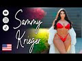 ❤️ Sammy Krieger ❤️ Conoce a Esta Hermosa Modelo Curvy | Bio Wiki, Influencer, Instagram, Tiktok