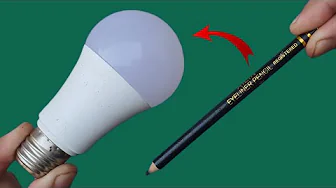Even an electrician will be amazed! Fixing a burnt out LED bulb