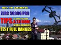 HOW TO CALIBRATE STEP BY STEP ZLRC SG906 PRO GPS DRONE 2AXIS GIMBAL  TEST FYL |DRONE GADGET