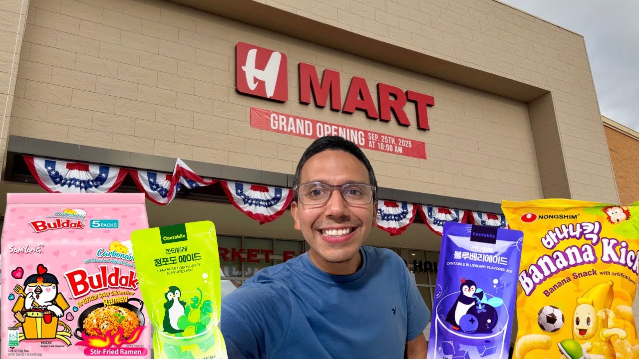 NEW H Mart in Orlando | Tour of America’s Largest Asian Market! 🇰🇷