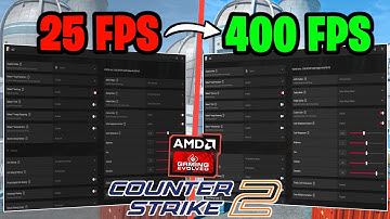 BEST AMD RADEON OPTIMIZATION for CS2 - (MAX FPS & VISUALS) | Counter-Strike 2🔧✔️2025!