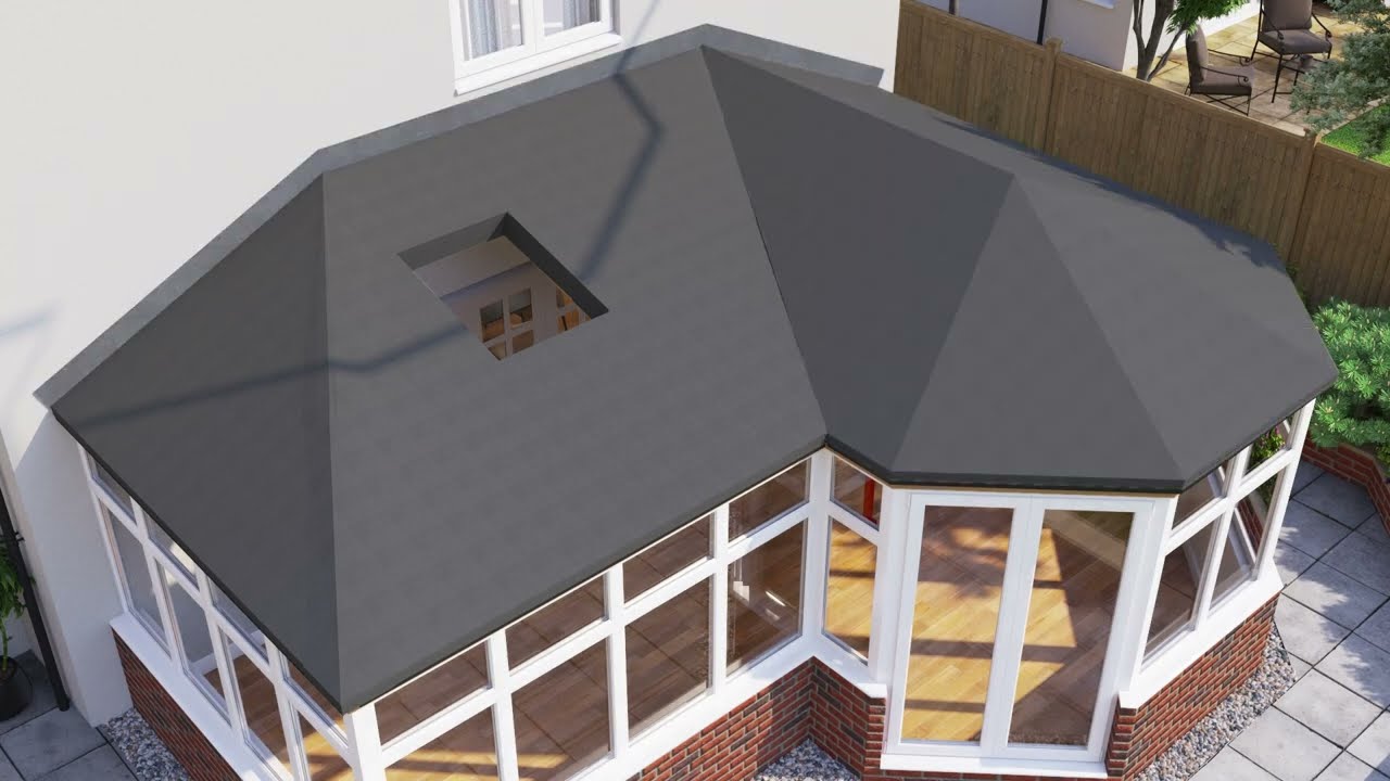 IcoRoof Conservatory Solid Roof Replacement Install