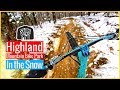Sliding around Highland Mountain Bike Park in the snow! | Thrills with Phil
