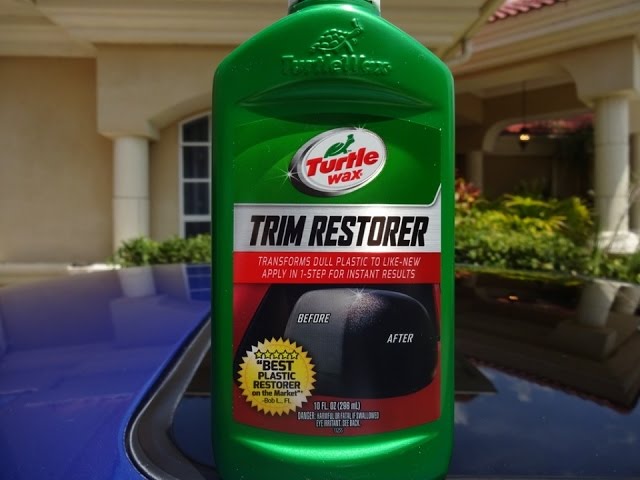 Turtle Wax Trim Restorer - Review 