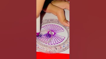 ASMR Spirograph Drawing That’s Unbelievably Satisfying and Relaxing ✨ #ASMR #satisfying