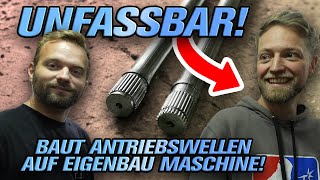 Einfach eine Maschine selbstgebaut! 😳 - Die neuen Antriebswellen für Marius Golf