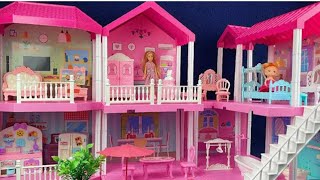 4.17Minutes Satisfying Unboxing Barbie Family, Cute Doll Toys & Wedding Bedroom Playset Review
