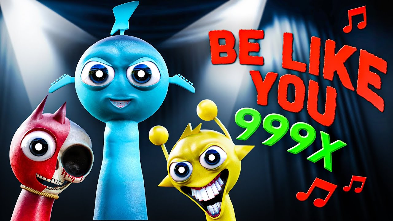 999X SPEED] Incredibox Sprunki - Be Like You (official song) - YouTube