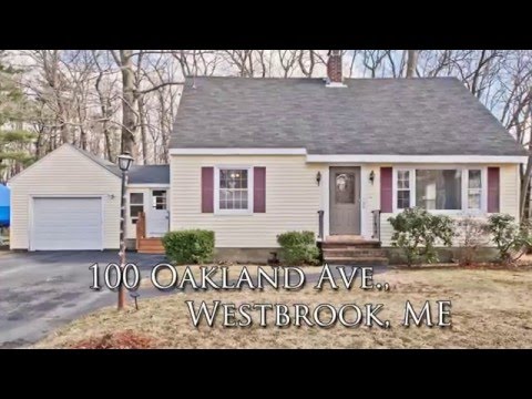 100 Oakland Ave., Westbrook, ME home video tour