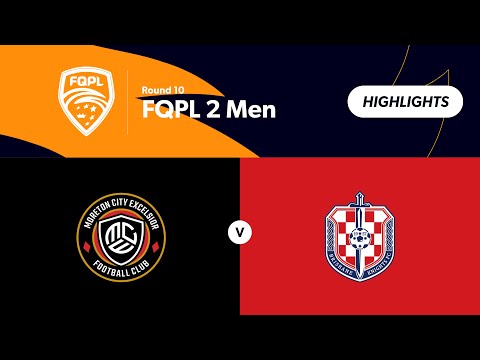 FQPL 2 Men Round 10 - Moreton City Excelsior  vs Brisbane Knights Highlights — football highlights