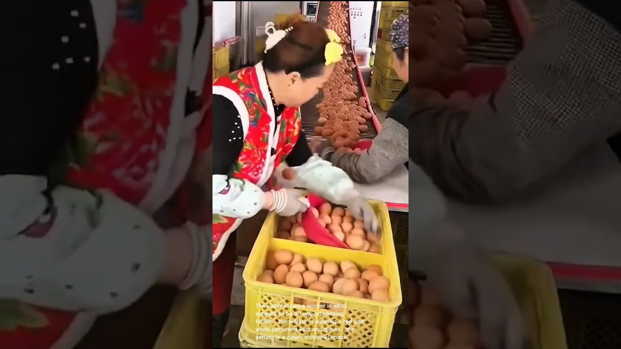 Egg Sorting and Packing: From Conveyor Belt to Crate