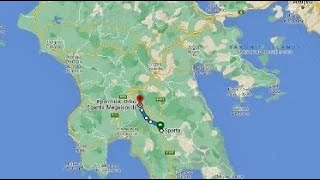 Ride in Greece: Sparti - Megalopolis, old national road