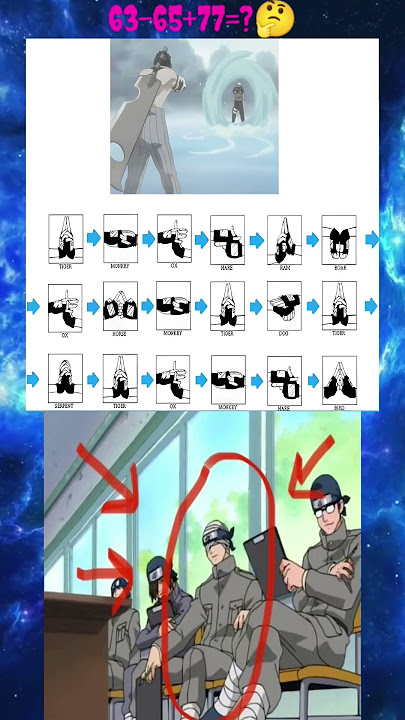 Learn Every Hand Sign for Water Style Jutsu Naruto 🤣 🤯💯 Tutorial #anime2025 #naruto