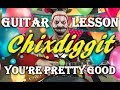 How To Play You're Pretty Good by Chixdiggit - Punk Guitar Lesson With Guitar Tab