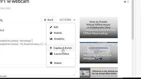 Order and Edit Captions in Kaltura - using Verbit Editor