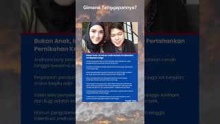 alasan Andhara Early pertahankan pernikahan ketiga, bukan karena anak #andharaearly