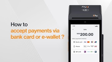 How to Accept Card and E-Wallet Payments on Your KPay Terminal Pro