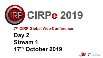 CIRPe2019 - Day 2 - Livestream 1