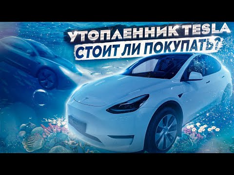 Утопленник ТЕСЛА из США! Стоит ли покупать утопленный авто с аукциона США?