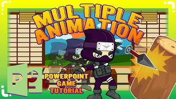 Multiple Animation In PowerPoint - PowerPoint Games Tutorial - PowerPoint Games Ideas