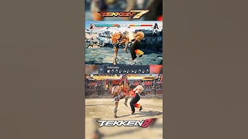 Fahkumram Sample Combos/10 Hit Combo Comparison vs T7 #tekken8 #fahkumram