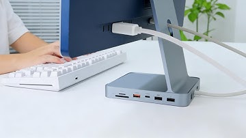 Perfectly Match with your iMac 24", Upgrade 2.5G and HDMI 4K 60Hz , Highly improve your productivity