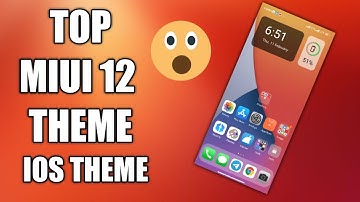 Best minimal theme for MIUI 12 | ios theme | DDR TECH PLUS