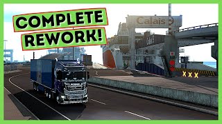 ETS2 1.39 | CALAIS Port RESKIN | Gameplay No Commentary screenshot 1