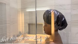 get ready with me in a hotel | work trip | screenshot 1