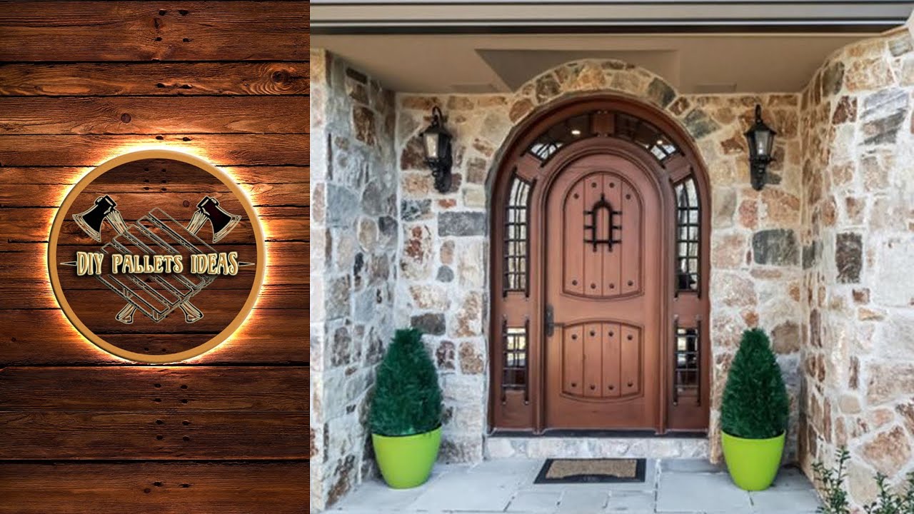 Top 50 Modern Teak Wood Door Design, Main Door Design, Door Design Teak ...