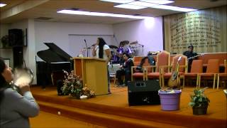 Tish Huber singing "Davids Song"