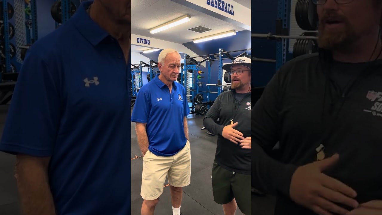 Acalanes HS Head Coach Floyd Burnsed with wisdom for young athletes