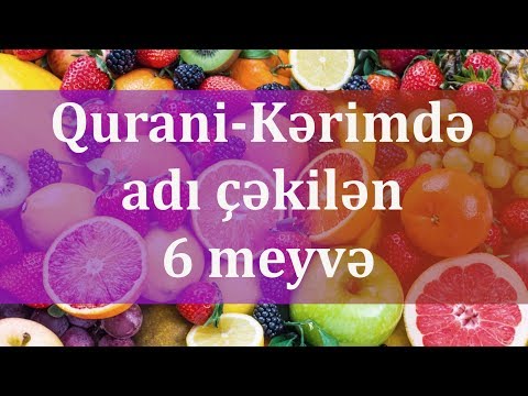 Video: Nənənin Reseptinə Görə şəkərli Meyvələr