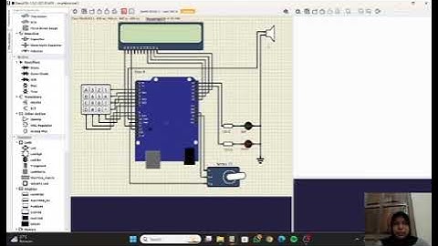 SIMULASI SMART DOOR LOCK DENGAN ARDUINO UNO DI SIMULIDE