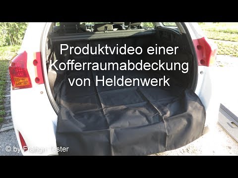 RUDELKÖNIG Universal-Kofferraumschutzdecke, gesteppt – Hundherum