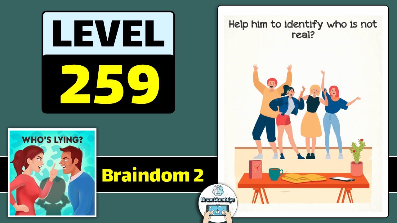 Тест 259. Уровень 259 braintest.
